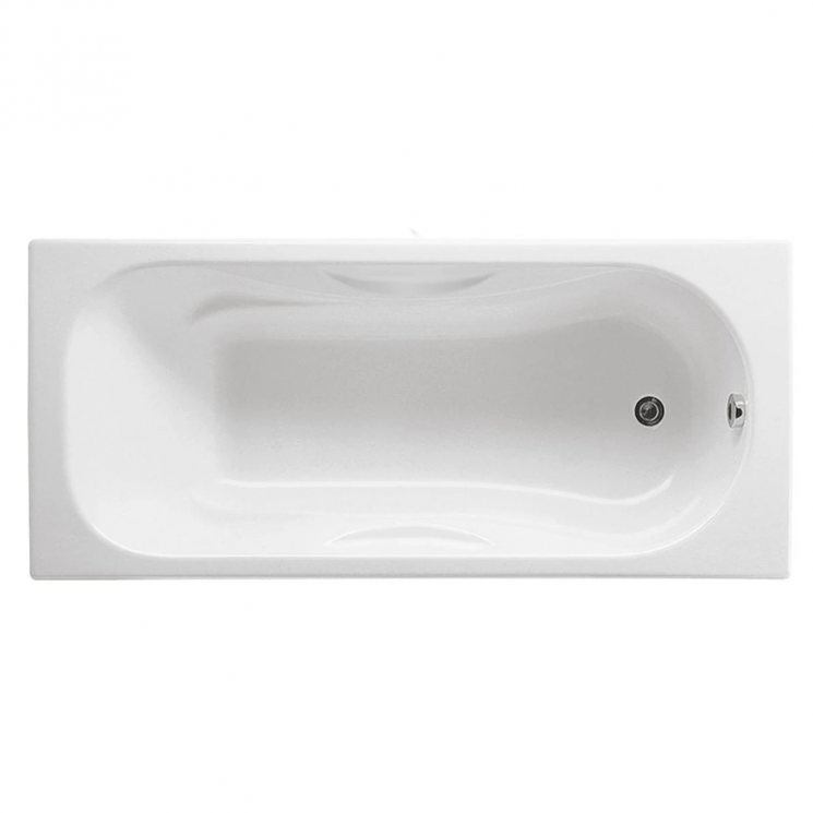Чугунная ванна Roca Malibu 150x75 с антискользящим покрытием
