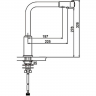 Смеситель для кухни Gappo G4390-10 со встроенным фильтром (краном) под питьевую воду