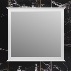 Зеркало Opadiris Кантара 105 матовый белый